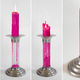 Illustration for article titled Burn An (Almost) Infinite Candle With This Clever Wax-Catching Holder